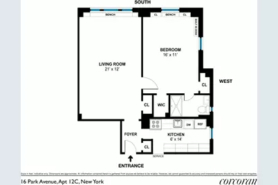 16 Park Avenue #12C, New York City, NY 10016 - Photo 18