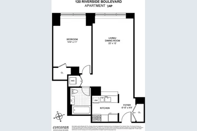120 Riverside Boulevard #14P, New York City, NY 10069 - Photo 8