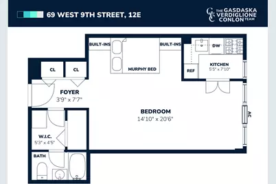 69 W 9th Street #12E, New York City, NY 10011 - Photo 10