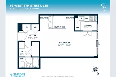 69 W 9th Street #12E, New York, NY 10011 - Photo 10