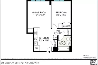 516 W 47th Street #N2H, New York City, NY 10036 - Photo 12