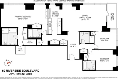 60 Riverside Boulevard #3101, New York City, NY 10069 - Photo 18