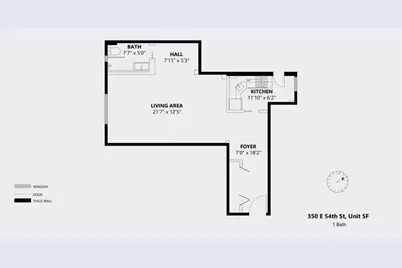 350 E 54th Street #5F, New York, NY 10022 - Photo 12