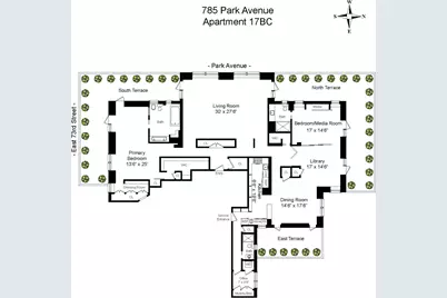 785 Park Avenue #17BC, New York, NY 10021 - Photo 14