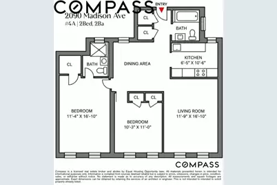 2090 Madison Avenue #4A, New York City, NY 10037 - Photo 1
