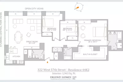 322 W 57th Street #44K2, New York City, NY 10019 - Photo 14