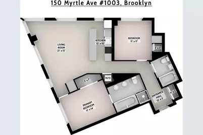 150 Myrtle Avenue #1003, New York City, NY 11201 - Photo 14