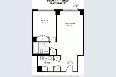 212 E 47th Street #28D, New York City, NY 10017 - Photo 10