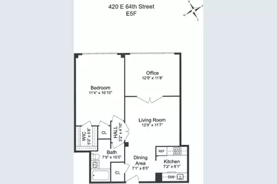 420 E 64th Street #E5F, New York City, NY 10065 - Photo 10