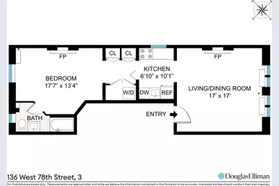 136 W 78th Street #3, New York City, NY 10024 - Photo 8