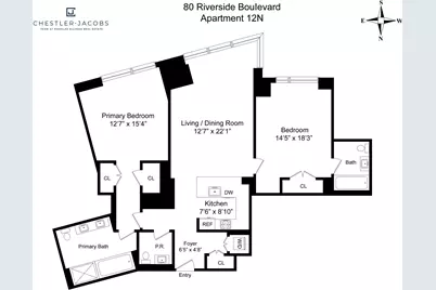 80 Riverside Boulevard #12N, New York, NY 10069 - Photo 18