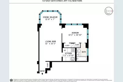 137 E 36th Street #11D, New York City, NY 10016 - Photo 12