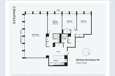 300 E 33rd Street #9M, New York City, NY 10016 - Photo 16