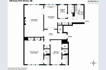 350 E 57th Street #5B, New York, NY 10022 - Photo 14