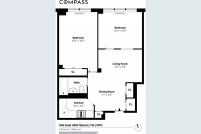 240 E 46th Street #7G, New York City, NY 10017 - Photo 14
