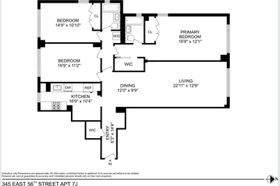 345 E 56th Street #7J, New York City, NY 10022 - Photo 16