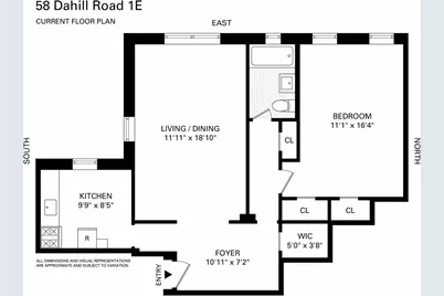 58 Dahill Road #1E, New York City, NY 11218 - Photo 6