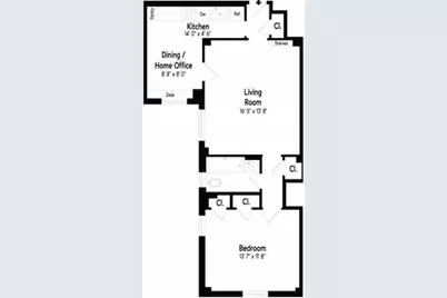 345 W 55th Street #5A, New York City, NY 10019 - Photo 2