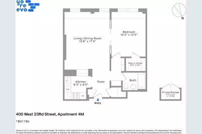 400 W 23rd Street #4M, New York City, NY 10011 - Photo 8