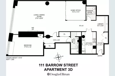 111 Barrow Street #3D, New York City, NY 10014 - Photo 8