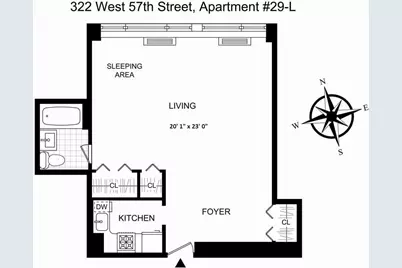 322 W 57th Street #29L, New York City, NY 10019 - Photo 12