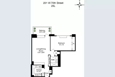 201 W 70th Street #25L, New York City, NY 10023 - Photo 16