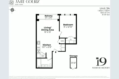 19 N Henry Street #3F, Brooklyn, NY 11222 - Photo 10