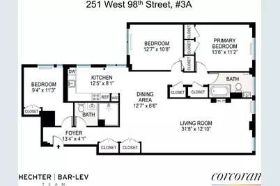 251 W 98th Street #3A, New York City, NY 10025 - Photo 8