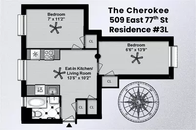509 E 77th Street #3L, New York City, NY 10075 - Photo 6