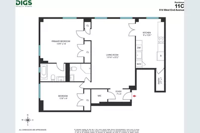 514 W End Avenue #11C, New York City, NY 10024 - Photo 10