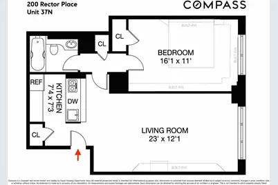200 Rector Place #37N, New York City, NY 10280 - Photo 14