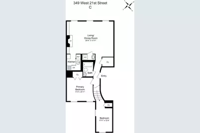 349 W 21st Street #C, New York City, NY 10011 - Photo 8