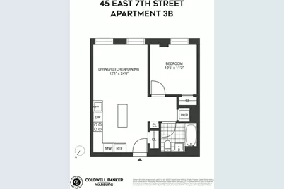 45 E 7th Street #3B, New York, NY 10003 - Photo 8