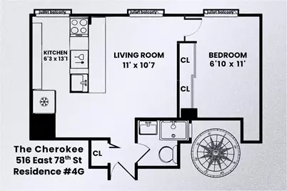 516 E 78th Street #4G, New York City, NY 10075 - Photo 6