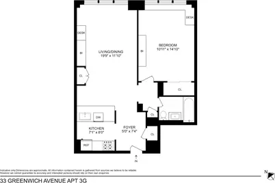 33 Greenwich Avenue #3G, New York City, NY 10014 - Photo 6