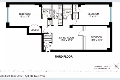 333 E 46th Street #3B, New York City, NY 10017 - Photo 12