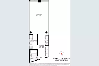 67 E 11th Street #216, New York City, NY 10003 - Photo 16