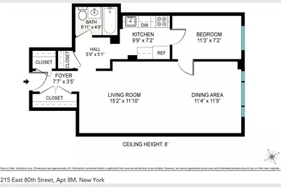 215 E 80th Street #8M, New York City, NY 10075 - Photo 8