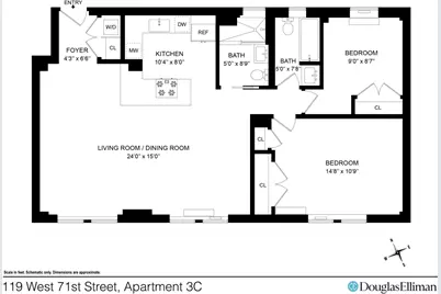 119 W 71st Street #3C, New York City, NY 10023 - Photo 16