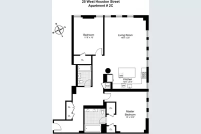 25 W Houston Street #2C, New York, NY 10012 - Photo 16