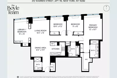 212 Warren Street #11E, New York City, NY 10282 - Photo 14