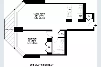 303 E 60th Street #18F, New York City, NY 10022 - Photo 8