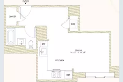 416 W 52nd Street #624, New York City, NY 10019 - Photo 8