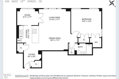 330 W 72nd Street #7D, New York City, NY 10023 - Photo 8