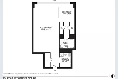 136 E 56th Street #4G, New York, NY 10022 - Photo 8