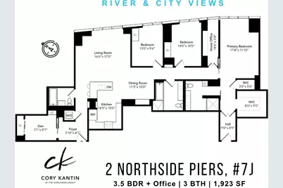 2 Northside Piers #7J, Brooklyn, NY 11249 - Photo 16