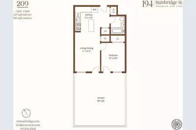 194 Bainbridge Street #209, Brooklyn, NY 11233 - Photo 26