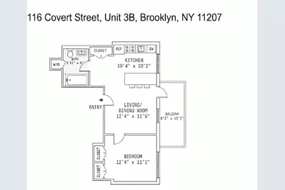 116 Covert Street #3B, Brooklyn, NY 11207 - Photo 6
