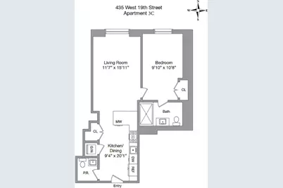 435 W 19th Street #3C, New York City, NY 10011 - Photo 12