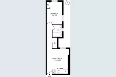 245 W 115th Street #16, New York, NY 10026 - Photo 10